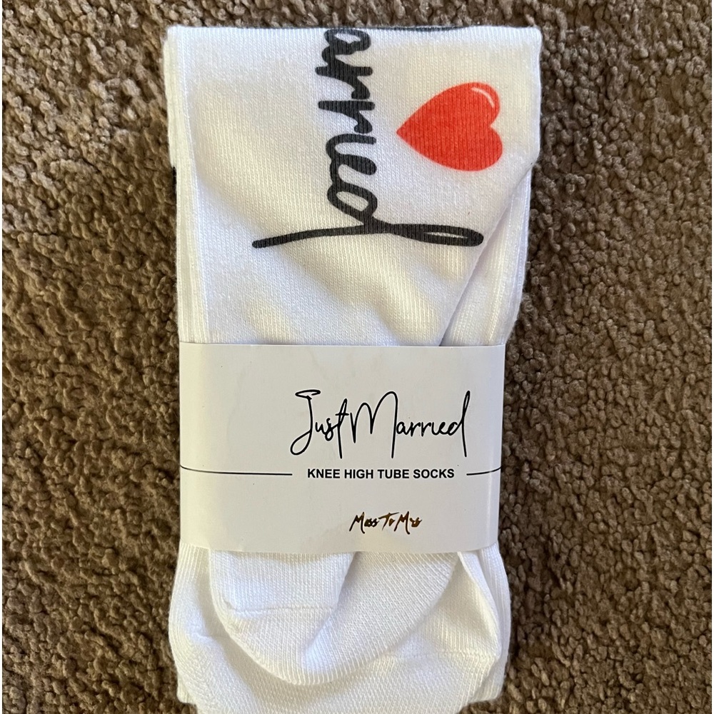 New Just Married Socks